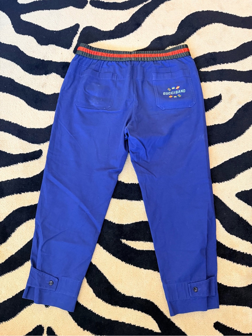 Gucci Men's Cobalt Blue Chinos - Picture 5 of 8